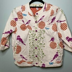 Trinity Linen Shirt Blouse Jacket Size‎ Medium with 3/4 sleeves